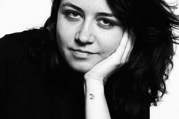 Black and white portrait for Darya Osypchuk