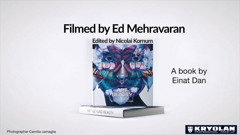 A photo of Beauty book which written on the top: Filmed by Ed Mehravaran