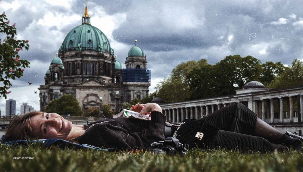 One day street photography in Berlin with Elodie