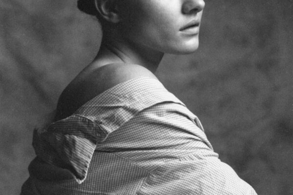 Emma Kroeg Black and white Analog Portrait
