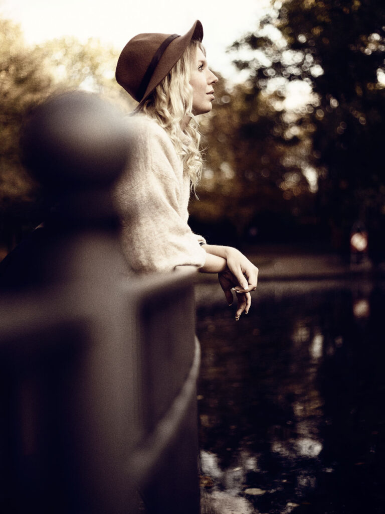 Portrait of Schneeeanna in Volkspark Friedrichshain - Berlin